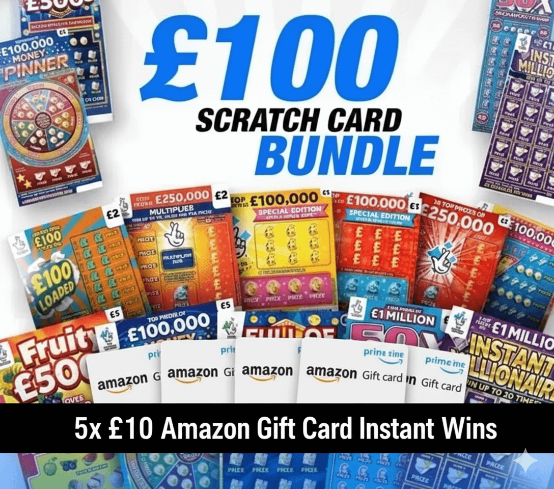 Scratchcards Plus Instant Wins