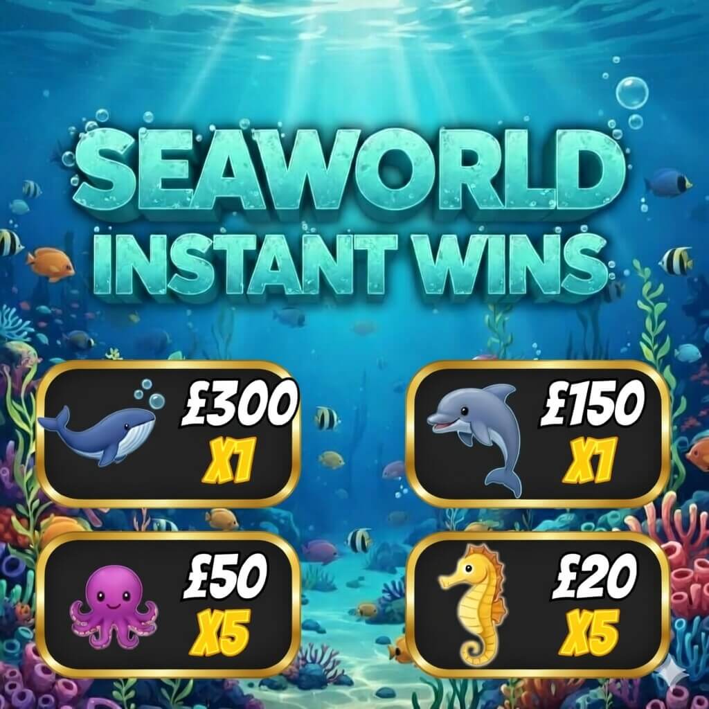 Sea World Instant Win 22.3.26